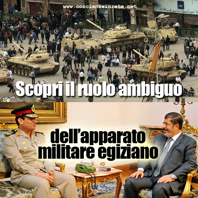 Scopri di più sull'articolo Il ruolo ambiguo dei militari in Egitto