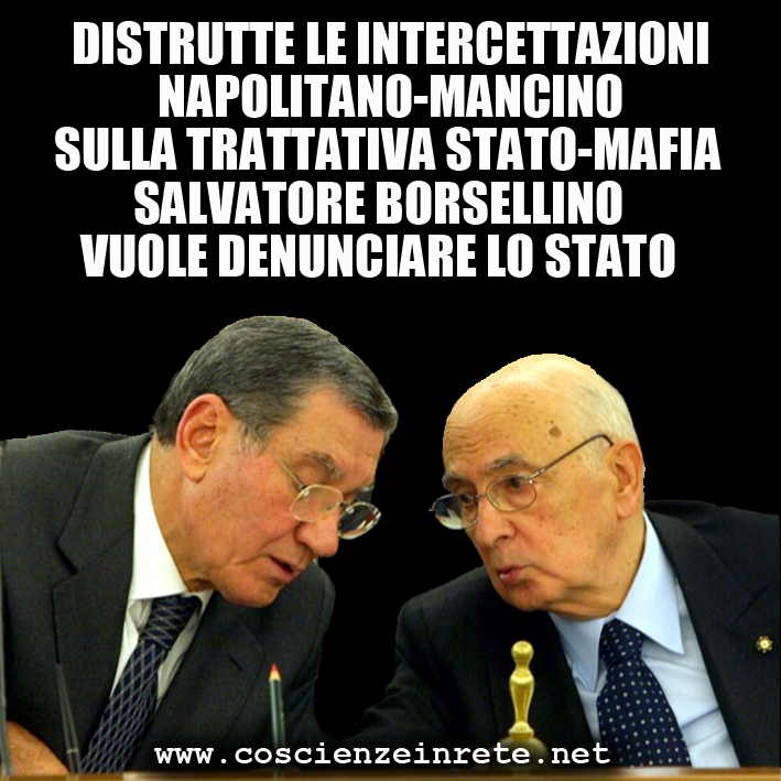 Scopri di più sull'articolo Intercettazioni Mancino-Napolitano, violato il mio diritto di difesa