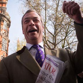 Scopri di più sull'articolo Farage al 31% Euroscettici al potere in Europa?