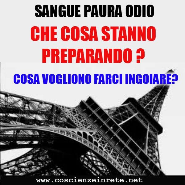 Scopri di più sull'articolo Sangue e Paura e Odio: Cosa stanno preparando? Cosa vogliono farci ingoiare?