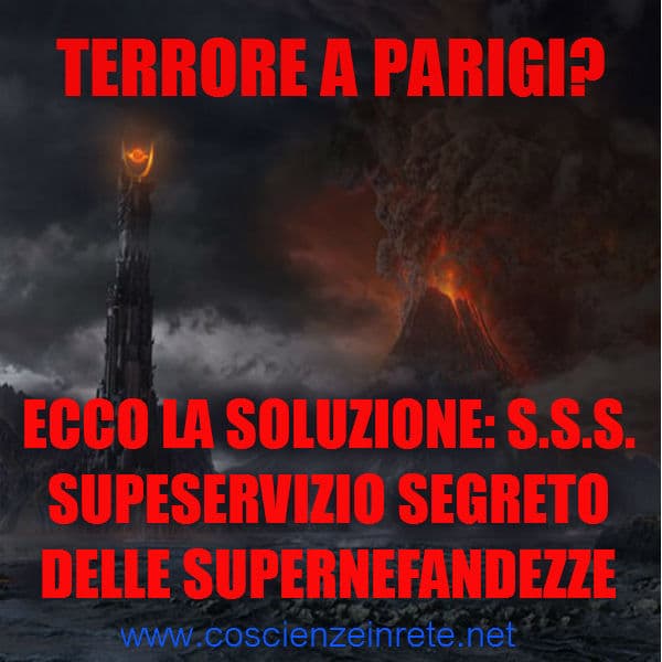 Scopri di più sull'articolo Fatti di Parigi? Ed ecco che Arriva il Superiperservizio Segreto delle Supernefandezze