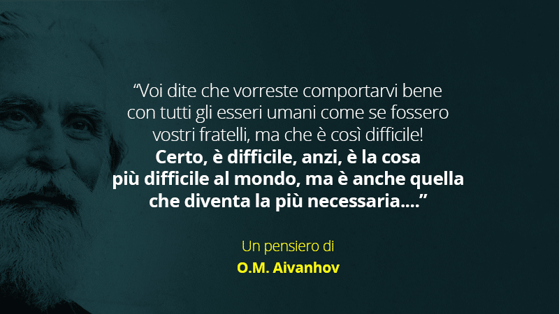 Scopri di più sull'articolo Ecco come ci stiamo creando le condizioni per essere più generosi e fraterni gli uni con gli altri…