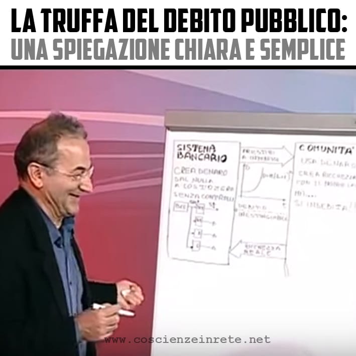 Scopri di più sull'articolo La truffa del debito: una spiegazione chiara e semplice