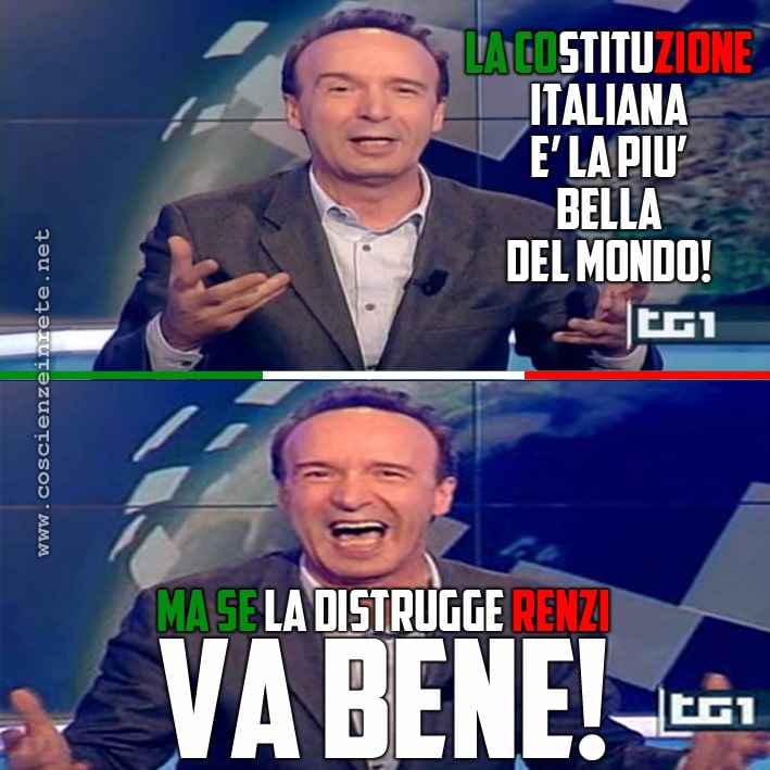 Scopri di più sull'articolo Benigni e la Costituzione intoccabile (solo quando pare a lui)