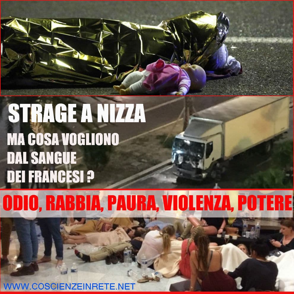 Scopri di più sull'articolo STRAGE A NIZZA: MA COSA VOGLIONO DAL SANGUE DEI FRANCESI ?