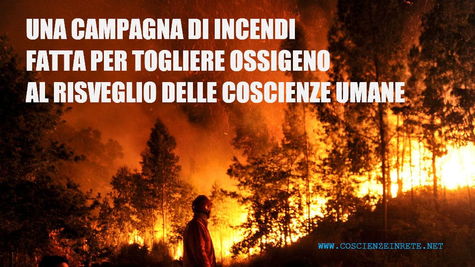 Scopri di più sull'articolo Ma con questa impressionante ondata di incendi cosa volevano colpire? Una visione spirituale