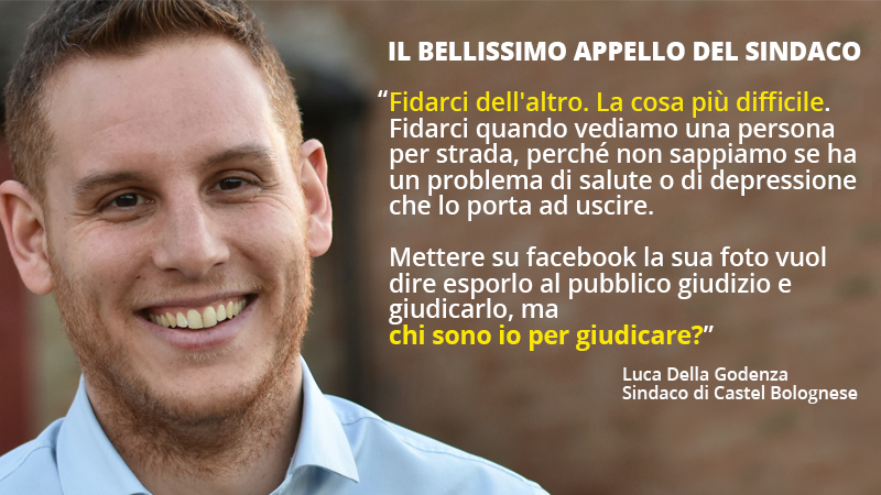 Scopri di più sull'articolo «Chi siete per giudicare?» – L’appello del sindaco di Castel Bolognese