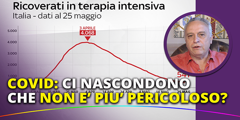 Scopri di più sull'articolo COVID: CI NASCONDONO CHE NON E’ PIU’ PERICOLOSO?