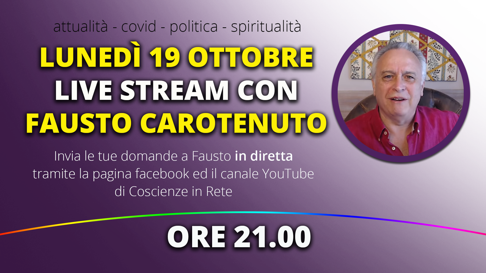 Fausto Carotenuto live stream