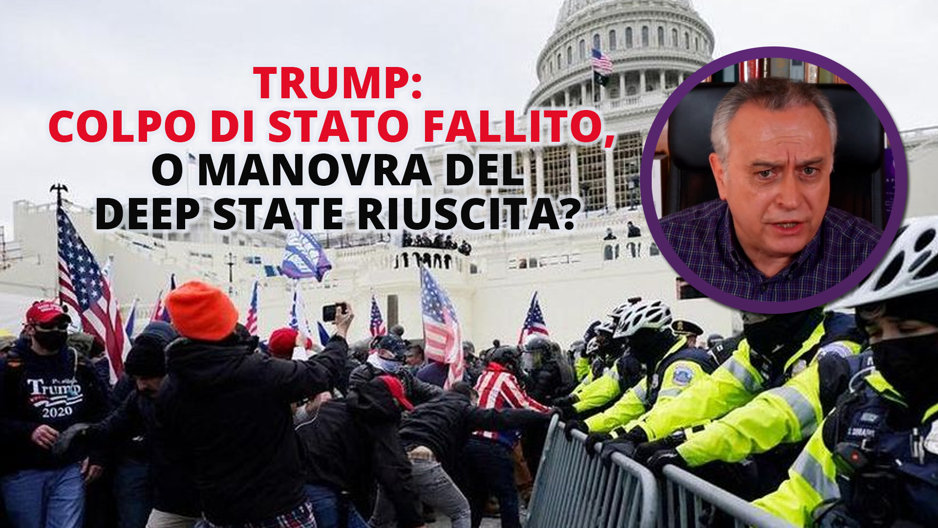 Scopri di più sull'articolo Trump: Colpo di Stato fallito o Manovra del Deep State riuscita?