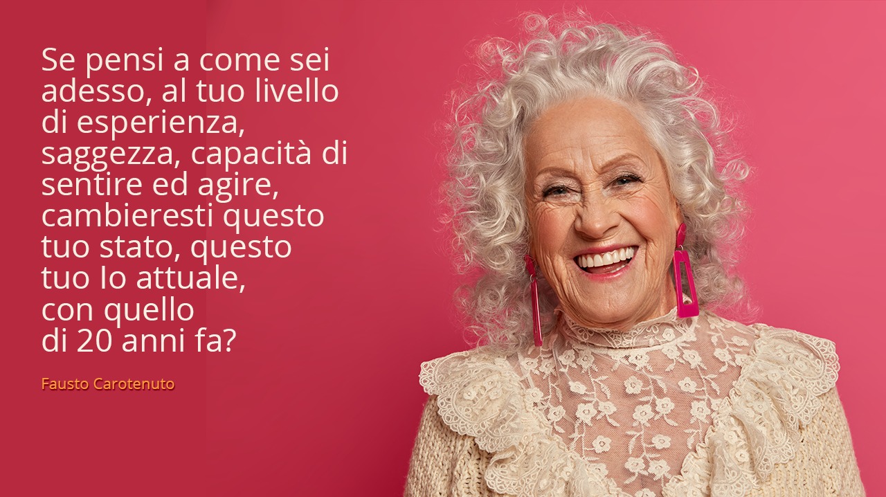 Scopri di più sull'articolo Ti cambieresti con come eri 20 anni fa?